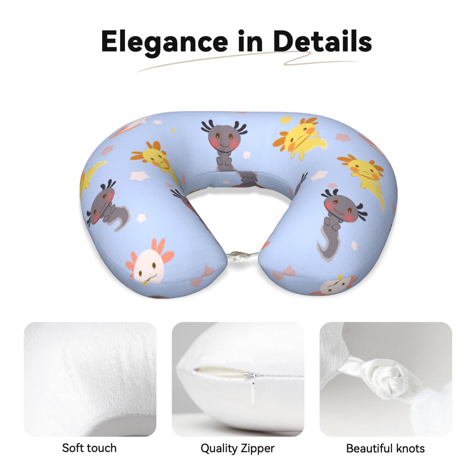 Memory Foam Travel Pillow